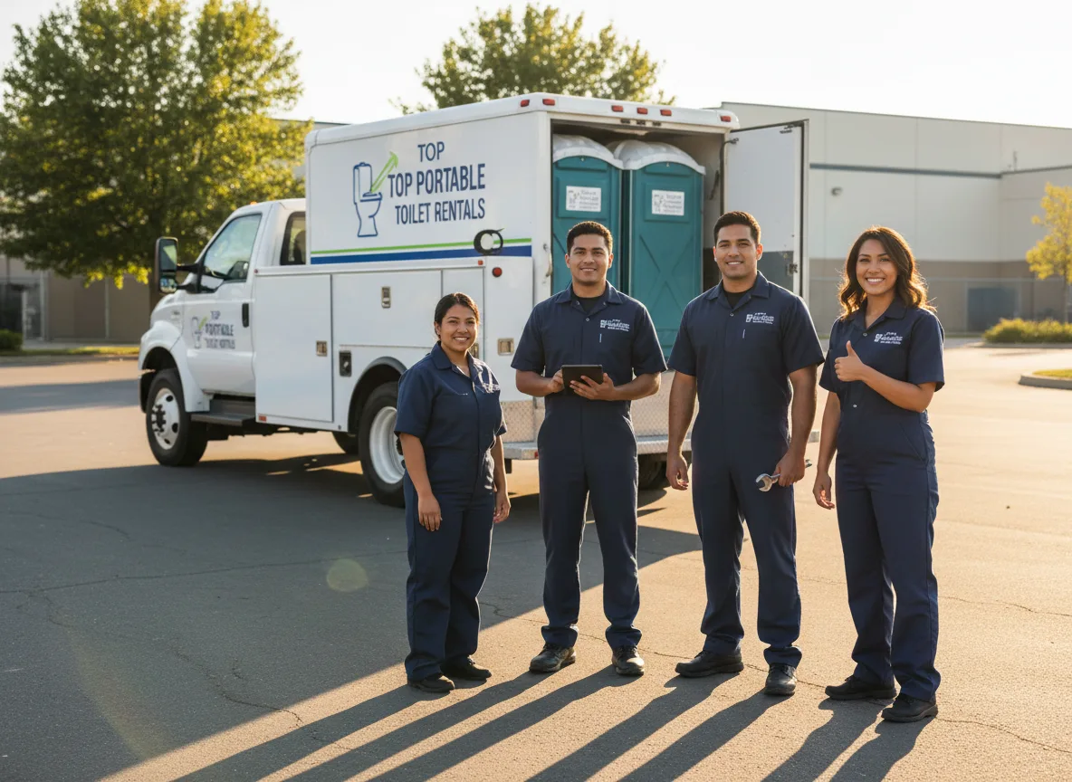Short Term Porta Potty Rental company in Pleasantville, OH